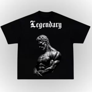 OverSize Legendary - Negro Espalda