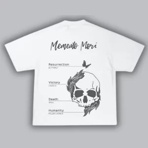 OverSize Memento Mori Memories - Blanca Espalda