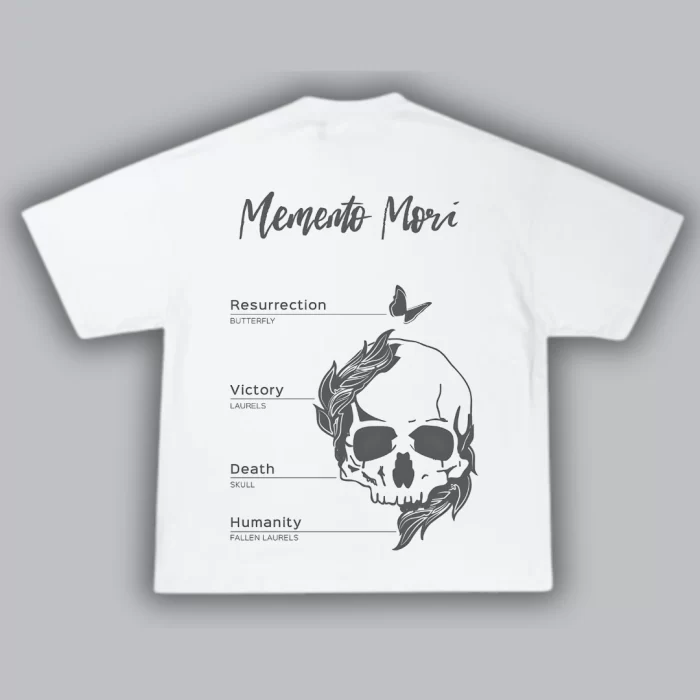 OverSize Memento Mori Memories - Blanca Espalda