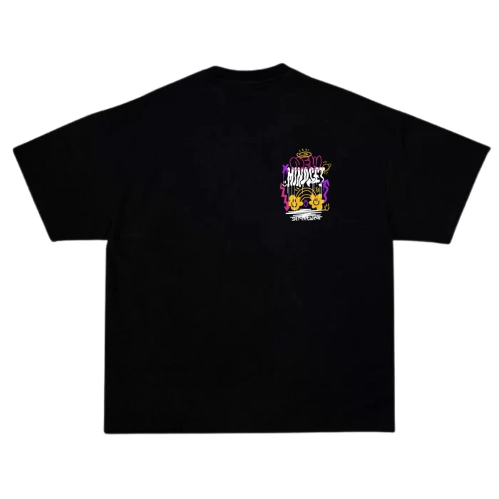 OverSize New Mindset - Negra Frontal