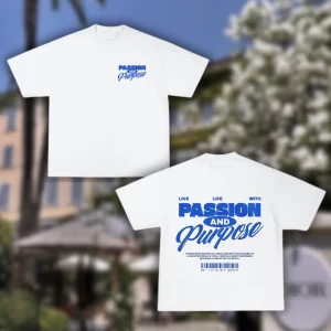 OverSize Passion and Purpose - Blanca