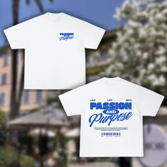 OverSize Passion and Purpose - Blanca