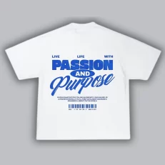 OverSize Passion and Purpose - Blanca Espalda