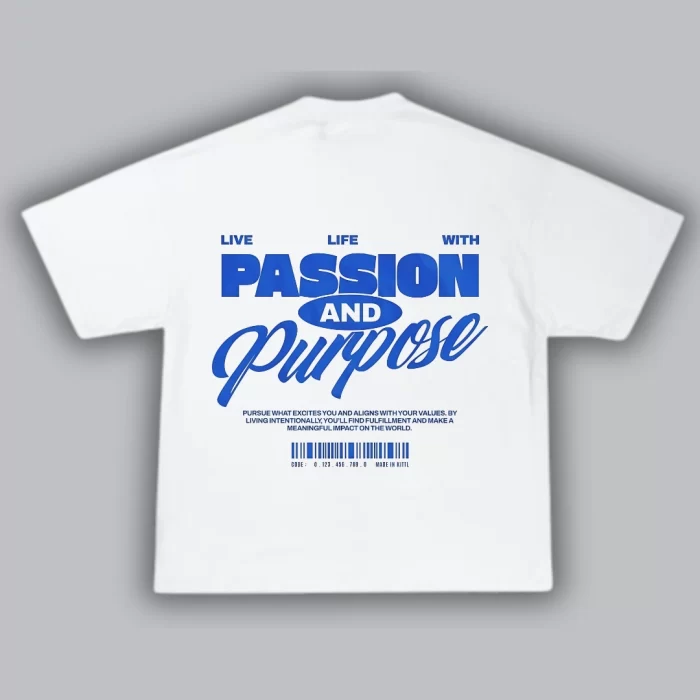 OverSize Passion and Purpose - Blanca Espalda
