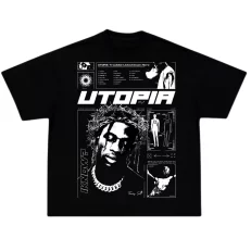 OverSize Utopia Travis Scott - Negro Espalda