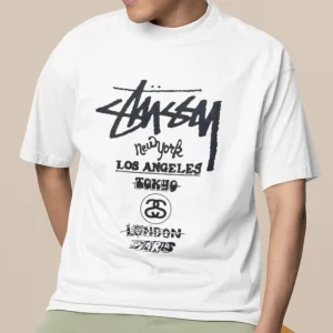 Stussy Locations Frontal Modelo