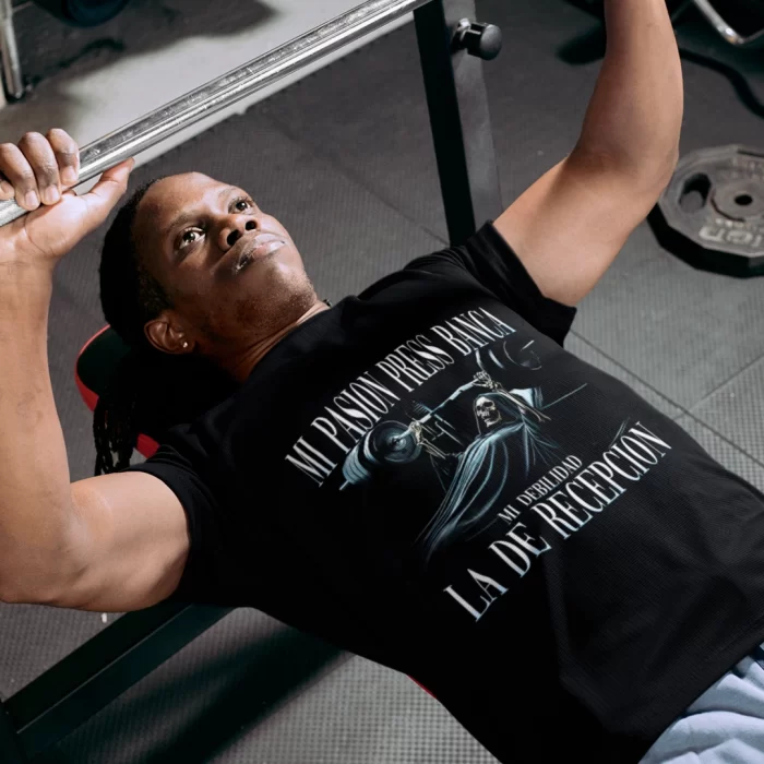 Mi pasión press de banca, mi debilidad la de recepción Modelo