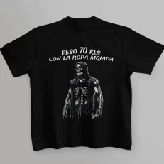 Peso 70kg con la ropa mojada Modelo