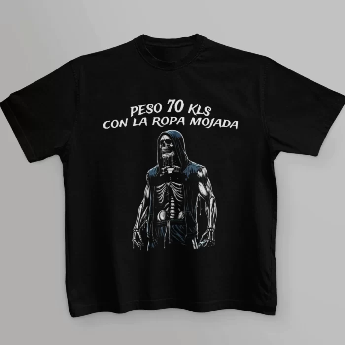 Peso 70kg con la ropa mojada Modelo