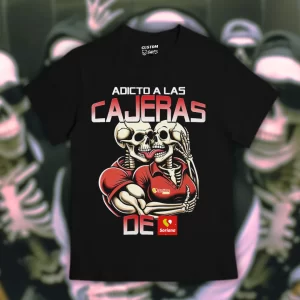 Playera Adicto a las cajeras de Soriana