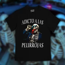 Playera Adicto a las pelirrojas