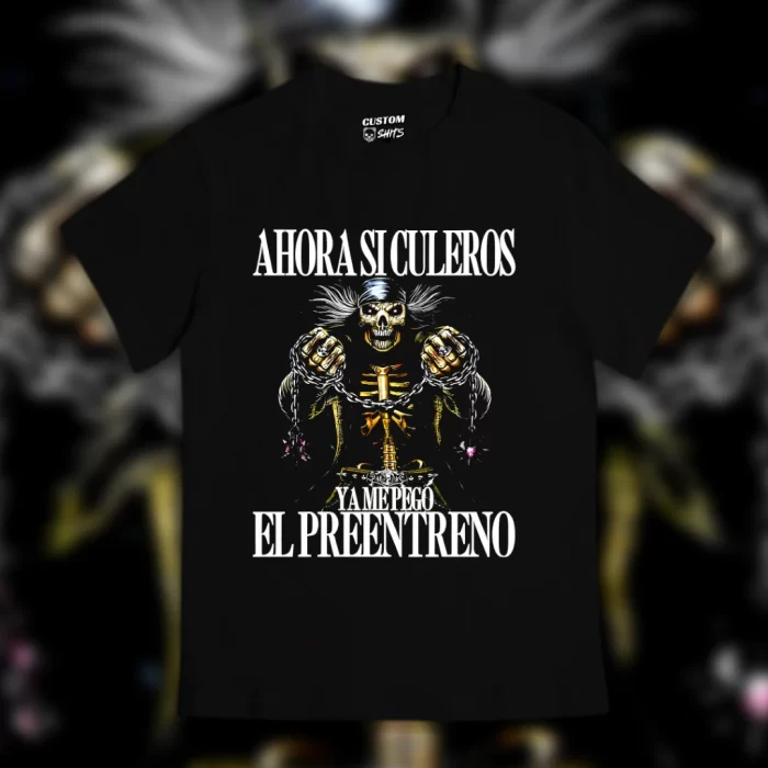 Playera Ahora si ya me pegó el preentreno