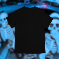 Playera El que perdona murió en la cruz Espalda