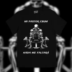 Playera Mi pastor Cbum nada me faltará
