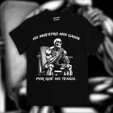 Playera No muestro mis gains, por que no tengo