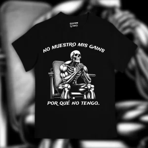 Playera No muestro mis gains, por que no tengo