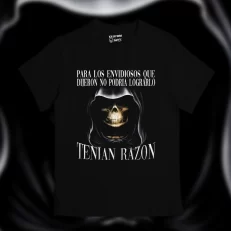 Playera Para los envidiosos que dijeron que no podría lograrlo, tenían razón