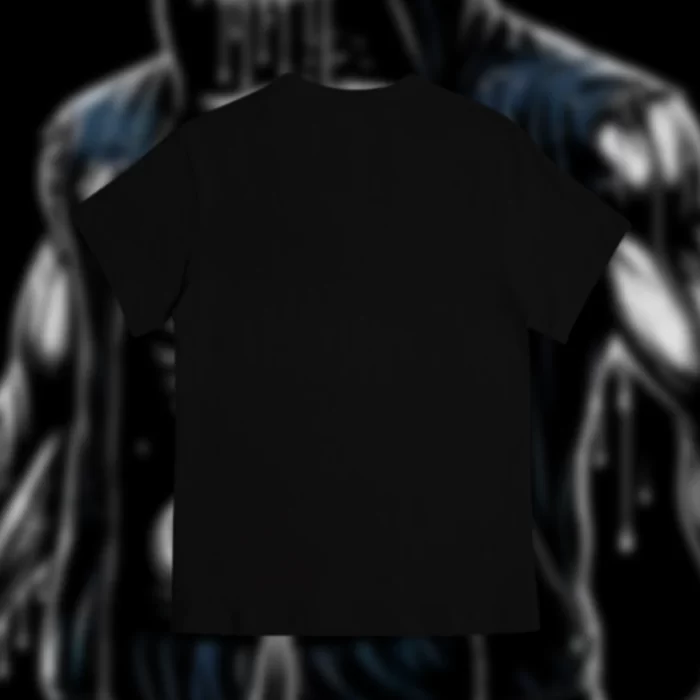 Playera Peso 70kg con la ropa mojada Espalda