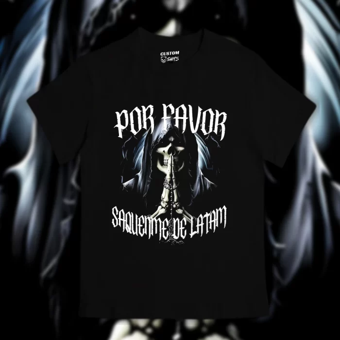 Playera Por favor sáquenme de LATAM