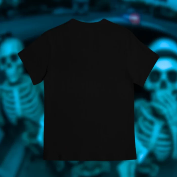 Playera Saliendo de aquí me voy a quemar un gallo Espalda