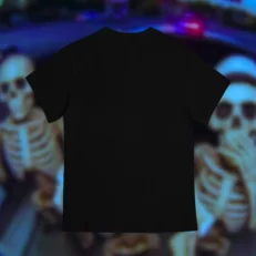 Playera Si tu novio tiene brazo de 35 para mí estás soltera Espalda