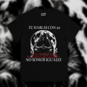 Playera Tu hablas con 10, yo hablo con mi señor jesucristo
