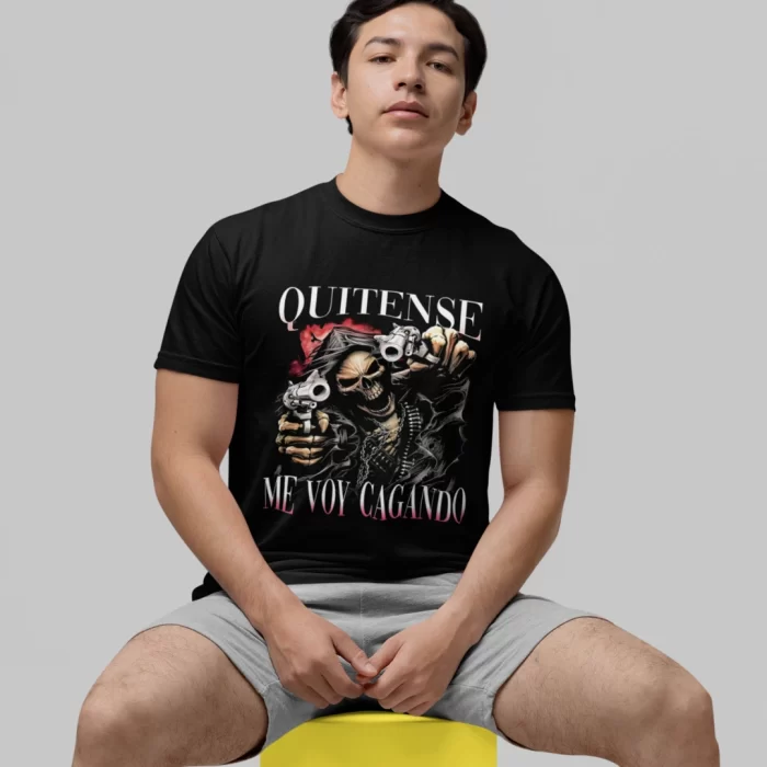 Quítense me voy cagando Modelo