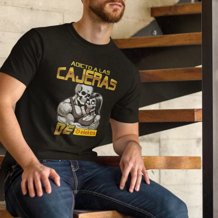 adicto a las cajeras de Elektra modelo