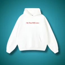 Charles LECLECRC Helmet - Hoodie Blanca Pecho