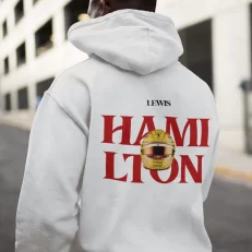 Lewis HAMILTON Helmet Modelo Hoodie