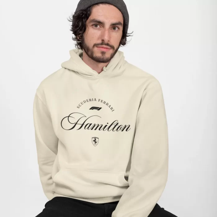 Lewis Hamilton Ferrari Modelo Hoodie