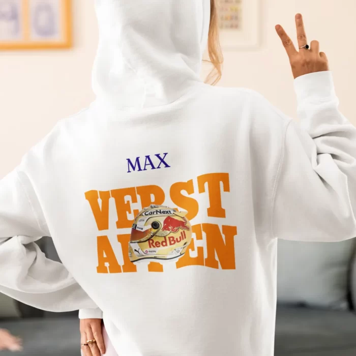 Max VERSTAPPEN Helmet Modelo Hoodie