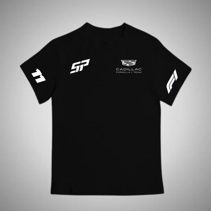 Playera Cadillac F1 Sergio Pérez 03 Pecho