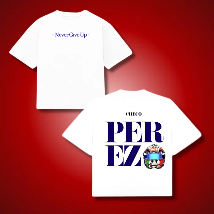 Playera Checo PEREZ Helmet - Boxy Fit