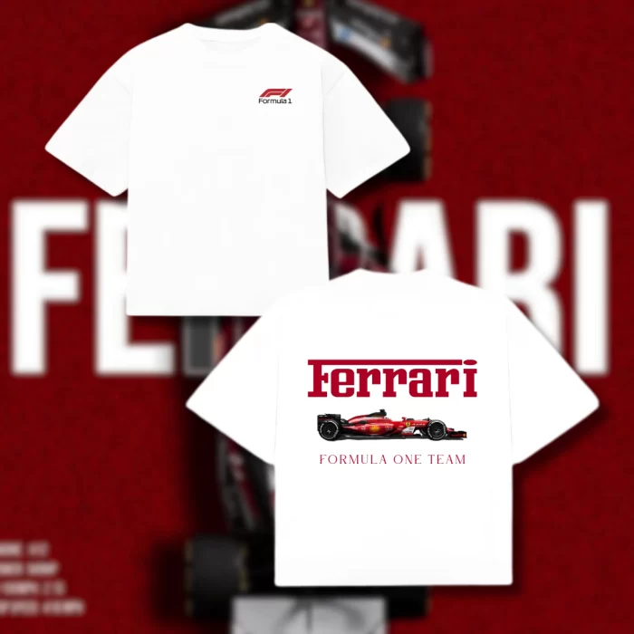 Playera Ferrari F1 Team - Boxy Fit