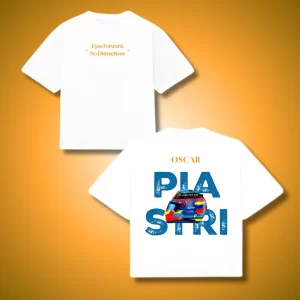 Playera Oscar PIASTRI Helmet - Boxy Fit
